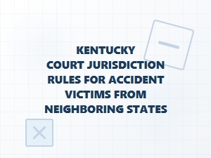 Kentucky Court Jurisdiction for Out-of-State Accident Victims