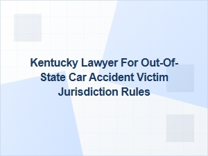 Kentucky Lawyer Handling Out-of-State Car Accident Cases